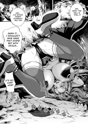 [Kannko Bokujyo (Kannko)] Ochita Tensai Mahoutsukai, Naodokoka Elf no Rokujuu Nichikan  + Omake Sabunshuu  [English]  [Digital]