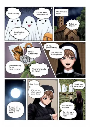 [Ebitarutaru(えびタルタル)] Halloween Manga [English]