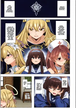 (C107) [Lactucopicrin (Momoiro Retas)] Rojiura no Majutsushi | The Magician of the Back Alley (Blue Archive) [English] [TheWhiteLine]