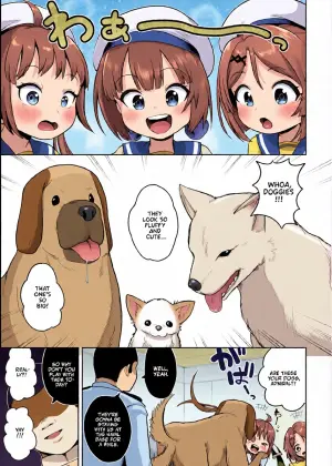 [Owakari Itadaketa darou ka (Umiyamasoze)] Sanpo no Jikan | Fun With Dogs! (Kantai Collection -KanColle-) [English] [Team Rabu2] [Digital]