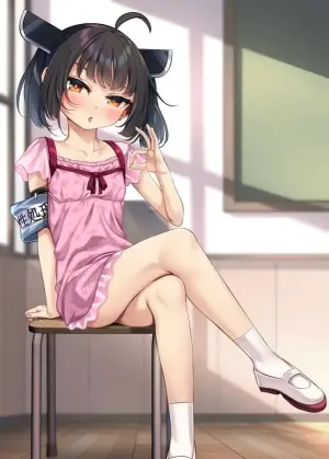 Kiritan is in charge of sexual relief all day long