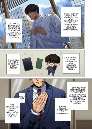 [KANIPANKO (Kanipan Munshamushi)] My Bodyguard is a Muscular Blonde and Horny Hunk?!