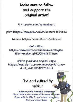 [Tareme Sijou Syugi (Kamanbeer)] Know So Me, Stay With Me (Blue Archive) [English] [na0kun] [Digital]