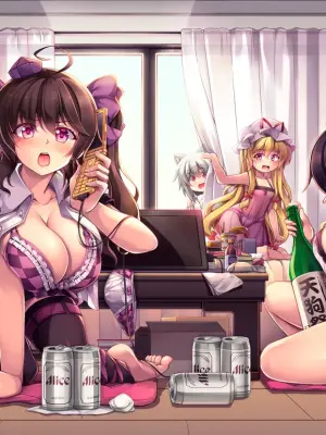 [WindArTeam (WindArt)] Wagaya no Otengu-sama -Soushuuhen- (Touhou Project) [Digital]