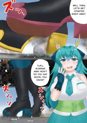 [CalmBlue (Tokoma)] Shuurai! Japari Park Goryuujin | Invasion! Japari Park Five Dragon Gods  (Kemono Friends) (Tenshin Ranman Gigantic 9th) [English] [Digital]