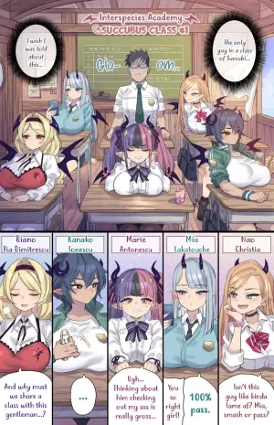 [Mimonel] Insterspecies Academy: Succubus Class 1-2 [English]