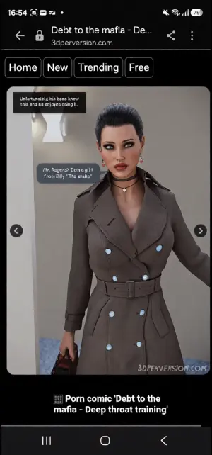 3DPerversion 'Debt to the mafia - Deep throat training