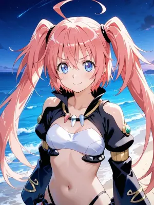 (Patreon - WaifuRain) Milim Nava Tentacles - That Time I Got Reincarnated as a Slime - AI Generated