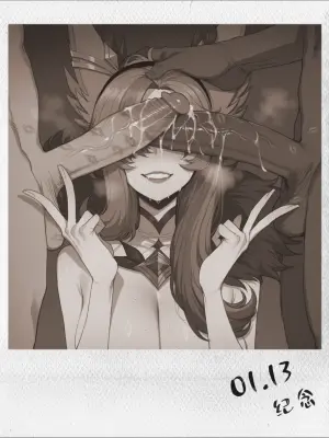 [Bilibili格温酱]❤️星守霞的居家做爱日记❤️(英雄联盟图包) [AI Generated]