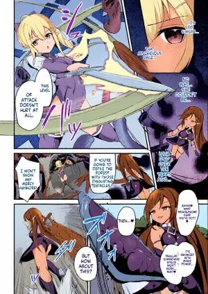 [Aoba Soyogi] Suigeki no Cattleya ~Midaresaku Naedoko no Elf Kenshi~ (2D Comic Magazine Akuochi Shokushufuku Vol.1) (SCANMTL)