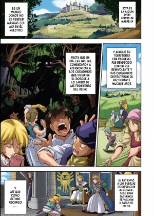 [(Ryoumoto Hatsumi)] La héroe del Club de manga que cae ante una lesbiana y sus tentáculos [Spanish] [Cult of Cunny] [Digital]