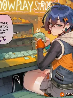 [Amadeus V] Off the Books (Belle x Nicole x Anby) [English] [Full Comic] [AI Generated]
