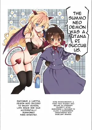 [Sasya (Sachie)] The summoned creature was a hermaphrodite succubus. II (MTL)