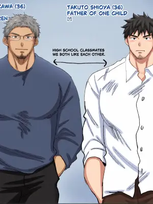 [Suikanotane (Hashikure Tarou)] Dad × Dad Reunion at the Class Reunion [en]