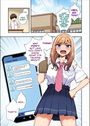 [Maritozzo (cccpo, Dynamite moca)] The Delinquent Gyaru That I Fantasize About Found Out! | Furyou Gal de Ero Mousou Shitetara Honnin ni Bareta Ken [English] [Cookie Cruncher]