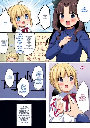 [Zawa Palette (Aizawa)] Saber-san no Oppai ni Amaetai. (Fate/stay night) [Digital] [English] [MTL]
