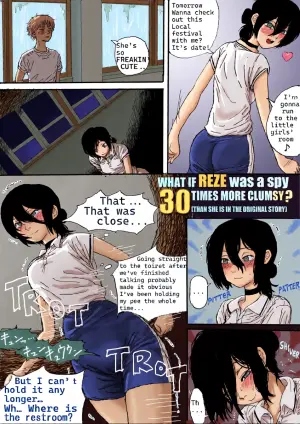 [Veggie] Reze's wetting herself