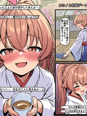 [トキビト] ホシノと初詣デートで姫初め (ブルーアーカイブ)