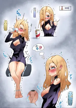 [Myoung] She feels pleasure when bursting to pee