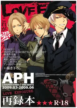 [LOVEPOTIONNO.9 (Ichinomiya Shihan)] LOVE EXPOSURE (Hetalia Axis Powers) [Chinese] (Incomplete)