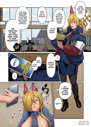 [Muchimuchitei (Hakujitsu Mamire)] Sensei, Saimin ga Kiitemasen!! | Sensei, The Hypnosis Isn't Working!! (Blue Archive) [English] [NudeSalad] [Digital]