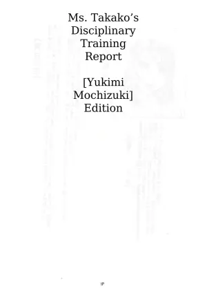 [Nekoneko Panchu!] Takako Sensei no Oshioki Choukyou Repooto Mochidzuki Yukimi-hen [English]