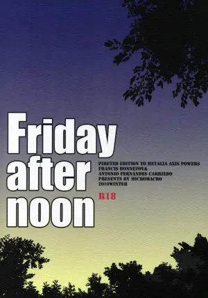 [MICROMACRO (Yamada Sakurako)] Friday after noon (Hetalia Axis Powers) [English]