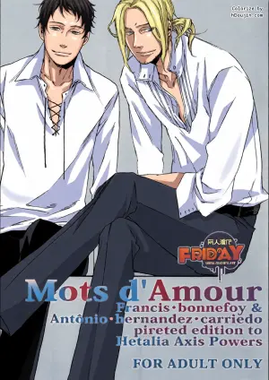 [MICROMACRO (Yamada Sakurako)] Mots d’Amour (Hetalia Axis Powers) [Chinese]