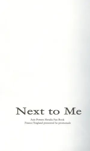 [Promenade (Shibao Kenta] Next to Me (Hetalia Axis Powers)
