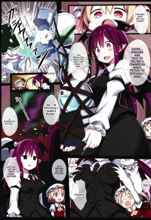 (Kouroumu 14) [Nanmin Festival (Gibuchoko)] Patchouli-sama wa Shokushu Sommelier! (Touhou Project) (SCANMTL)