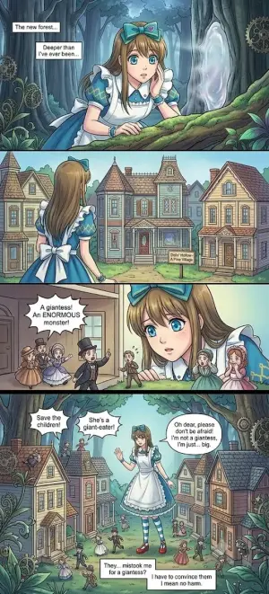 dollhouse kuni no alice AI GENERATED