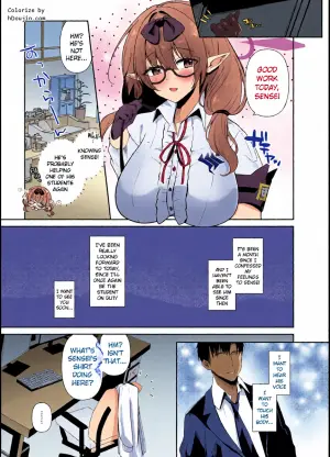[Aburi Tarako-tei (Omusubi Korori)] Chinatsu to Love Love Oshioki Ecchi | Lovey-Dovey Punishment Sex with Chinatsu (Blue Archive) [English] [Digital]