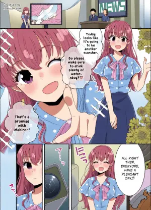 [P&I (Baapi)] Ojou-sama Weather Caster Oppai Marudashi Mishap | High-Society Weather Caster: Bare-Breasted Mishap [English] [Cunny Garden]