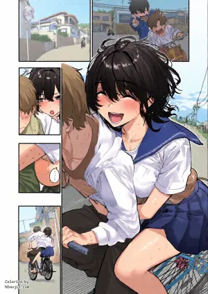 [新挑限] 幼なじみと二人乗り