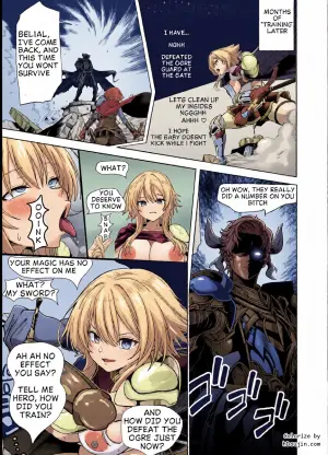 [ht25f][Forest Caravan (Forest)] Alt end for the female hero is completely unaware that she was utterly defeated by the Demon King!