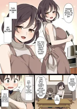 [Nyan Kotatsu (Nyaruko)] Atarashii Okaa-san to Ecchi na Hatsutaiken [English]