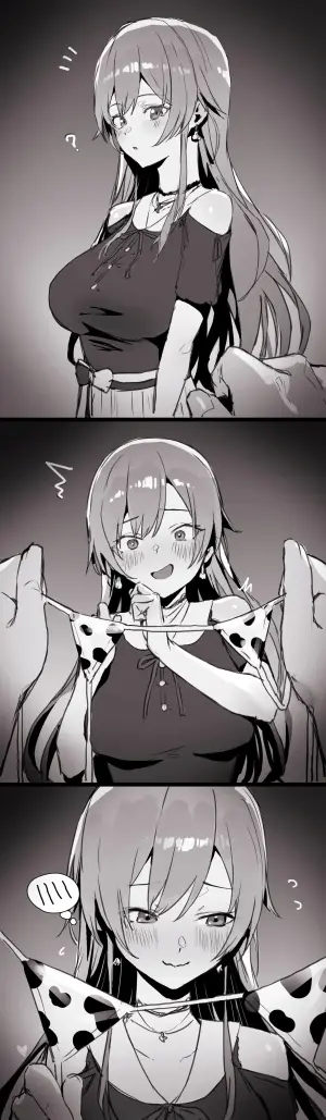 [sooon] frnにドスケベ衣装を着てもらう絵 (にじさんじ)