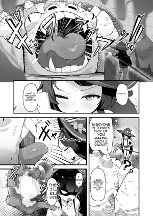 [Line Out (Yonketa)] Saimin Mahou de Sokuochi Namaiki Majo Koko-chan ~Tensai Elite nanonii Mamono Chinpo ni Kusozako Make Acme Kimechaimashitaa~ | Instant Fall via Hypnosis Magic❤ Cheeky Witch Koko-chan ~A Genius Elite, Yet...❤ Monster [English]