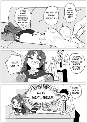 [Sockshop / ヤバい靴下屋さん] Foot Massage for (Sportswear) Yuuka