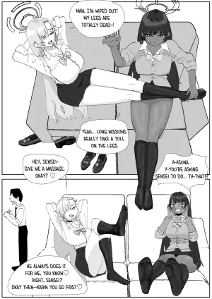 [Sockshop / ヤバい靴下屋さん] Karin & Asuna Masochist’s Cum Squeezed by Stinky Feet