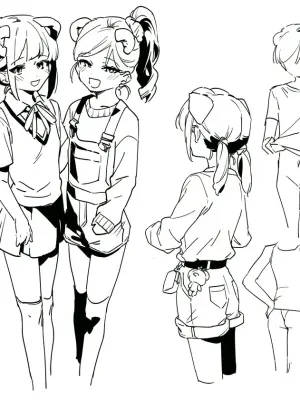 [似せ] 設定用の落書きとか