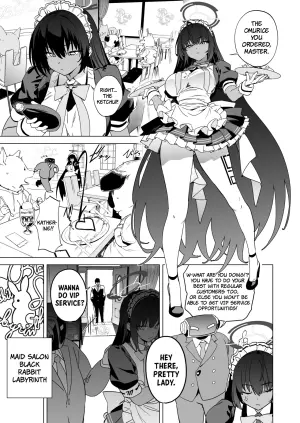 [Camrism (Kito Sakeru)] Shiri to Karin to Toumei Bunny | Karin's Ass In The Transparent Bunny Suit (Blue Archive) [Digital] [English] [The People With No Name]