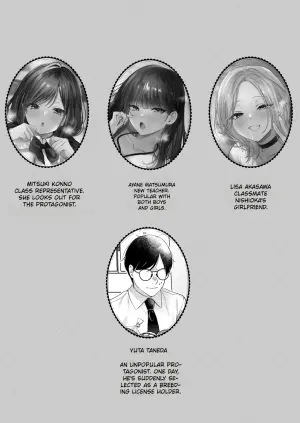 [Minamihama Yoriko] Breeding License: Am I, The Unpopular Guy, the One with the Strongest Genes?!