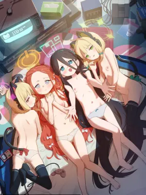 [PYPYworks (Syamonabe)] RAINBOW GDD SIEGE Original illustration  (Blue Archive) [Chinese] [用凯伊的旧屏幕播彩虹六号汉化] [Digital]