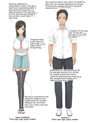 [Aomizuan (Erodezain Koubou)] Lustful Semen Drinker: Her Diet is My Cum | Seiin no Inran Kanojo ~Shushoku wa Boku no Seieki~ [English]