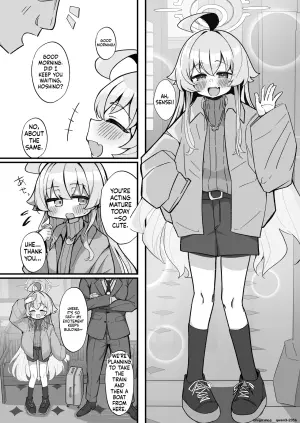 [Mochimochi Wanko-dou (Shiroron Mochi.)] kotorira asobu (Blue Archive) [English] [SCANMTL] [Digital]