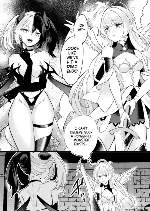 [Permission] Futanari Tenshi ga Succubus ni Jikakyousei Sareru Ohanashi [English] [SCANMTL]