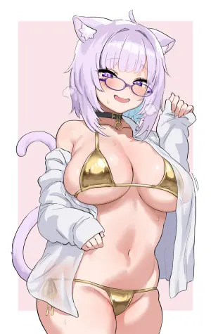 [巡つぐみ] 金ビキニ (ホロライブ)