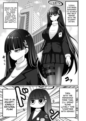 [Bouzen Meiden R (Anago)] Gouri Oshi Big Sister | Rationally Pushy Big-Sister (Blue Archive) [English] [DeppoTL] [Digital]