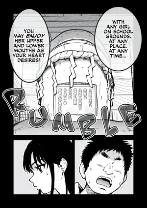 [Okina Keikaku (Shiwasu no Okina)] Honkou no Zen Joshi Seito no Ue no Kuchi to Shita no Kuchi wa Nakayoshi Houdai datte Shitteru no wa Ore dake?! | One Dick to Rule Them All [English] [J18] [Decensored]